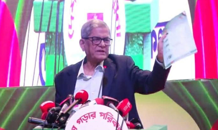 ধর্মের নামে দেশে বিভাজন সৃষ্টি করতে চায় একটি গোষ্ঠী : মির্জা ফখরুল