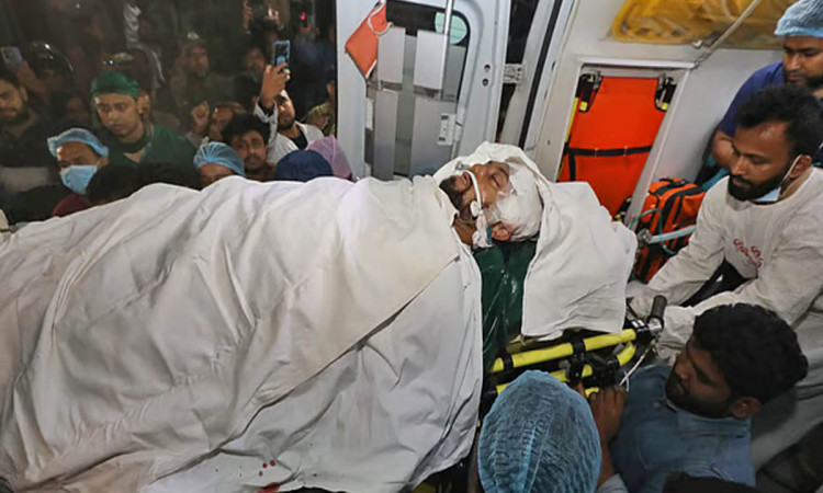 হাদির মস্তিষ্কের ফোলা বেড়েছে, হৃদস্পন্দন বেশি