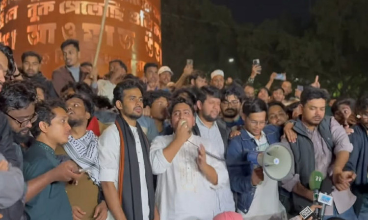 ভারতের আধিপত্যবাদের বিরুদ্ধে লড়াই অব্যাহত থাকবে: নাহিদ ইসলাম