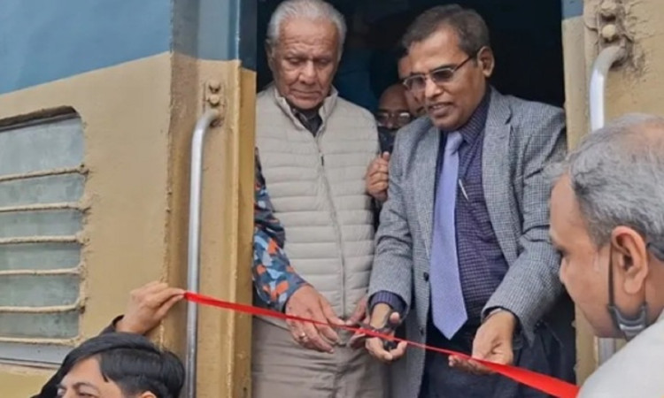 টাঙ্গাইলের সোনালিয়া-করটিয়া রেলস্টেশন উদ্বোধন