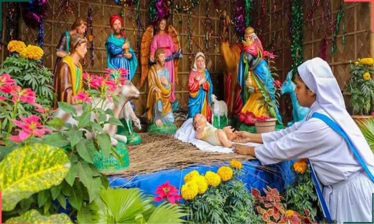 বড়দিনের আনন্দে মুখর খ্রিষ্টানরা
