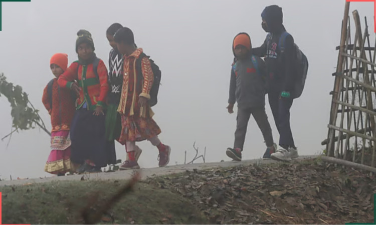 দেশজুড়ে তীব্র শীতে জনজীবন বিপর্যস্ত