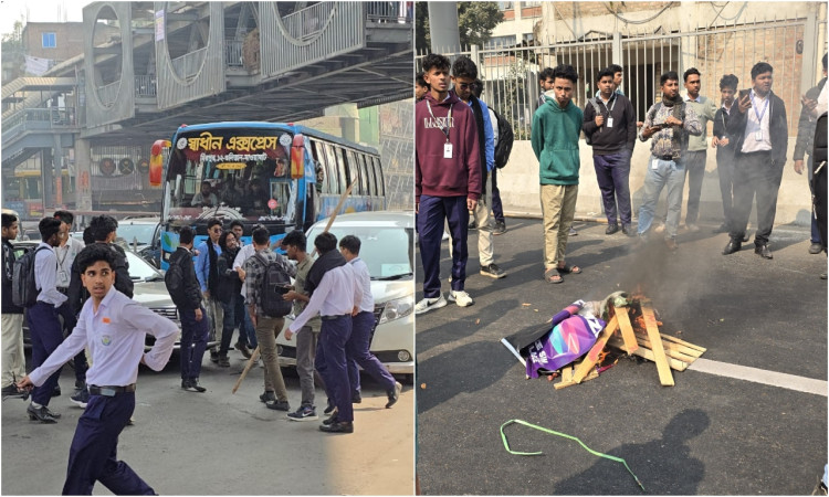 সাকিবুল হত্যার বিচার চেয়ে ফার্মগেট ও এক্সপ্রেসওয়ে অবরোধ