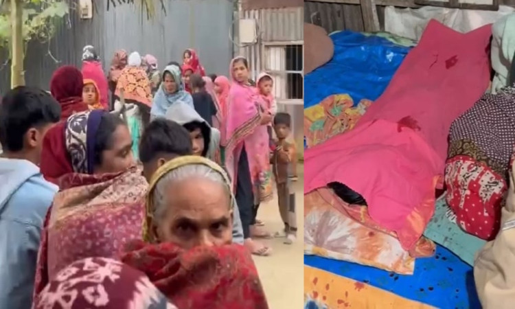 ঘুমন্ত অবস্থায় গৃহবধূকে কুপিয়ে হত্যা