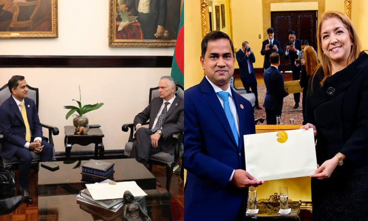 কোস্টারিকার ভাইস প্রেসিডেন্টের সঙ্গে রাষ্ট্রদূতের সৌজন্য সাক্ষাৎ