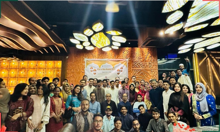 ওয়ার্ল্ড ইউনিভার্সিটিতে ট্যুরিজম অ্যান্ড হসপিটালিটি ম্যানেজমেন্ট বিভাগের ইফতার ও মিলনমেলা