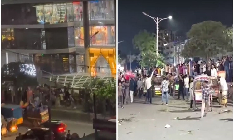 উত্তরা-১৩ শপিংমলে রিকশাচালক মারধরের খবর গুজব