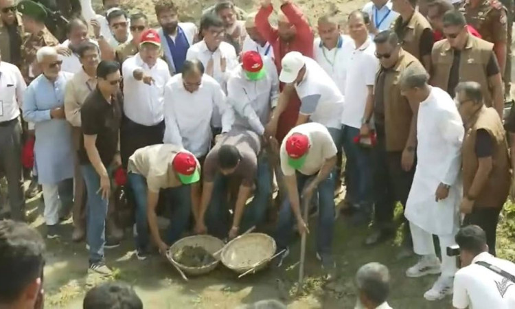 খাল খনন কর্মসূচি উদ্বোধন করলেন প্রধানমন্ত্রী