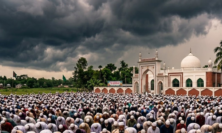 ঈদের দিন কালবৈশাখীর শঙ্কা, নামাজের সময় বৃষ্টি হতে পারে