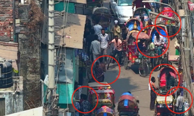 জেনেভা-পল্লবী ক্যাম্পে প্রকাশ্যে মাদকের হাট