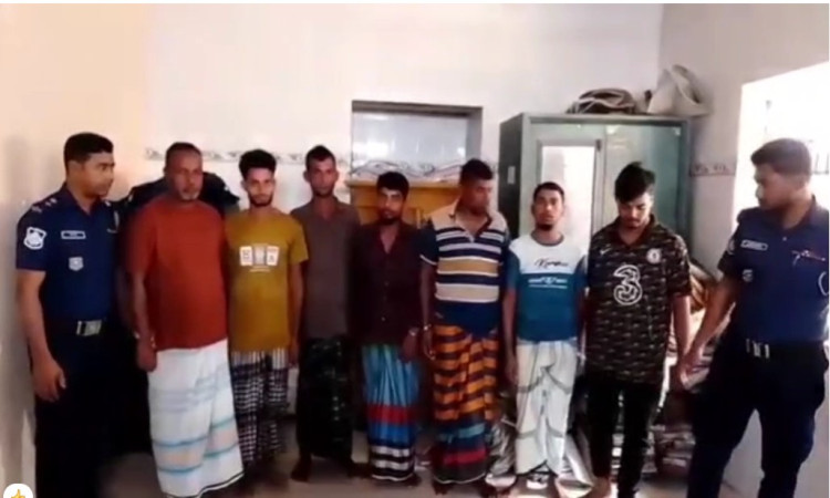 ব্রাহ্মণবাড়িয়ায় জুয়ার বিরুদ্ধে কঠোর অভিযান: গ্রেফতার ৭