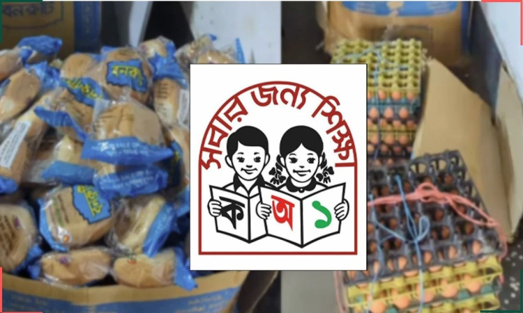 হবিগঞ্জে মিড ডে মিল কর্মসূচিতে ভয়াবহ অনিয়ম: শিক্ষার্থীরা পুষ্টিহীন