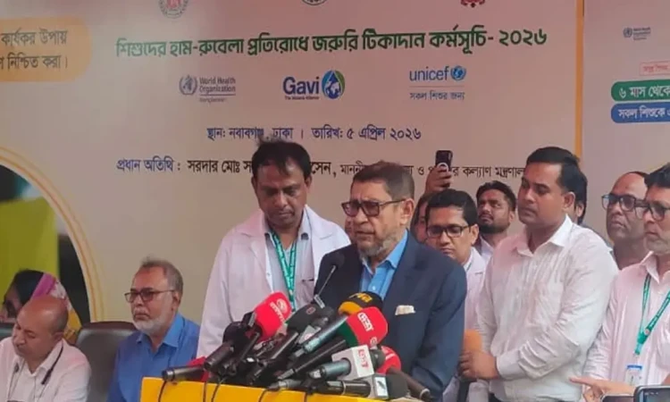 সারাদেশে ৩ মে থেকে পাওয়া যাবে হামের টিকা