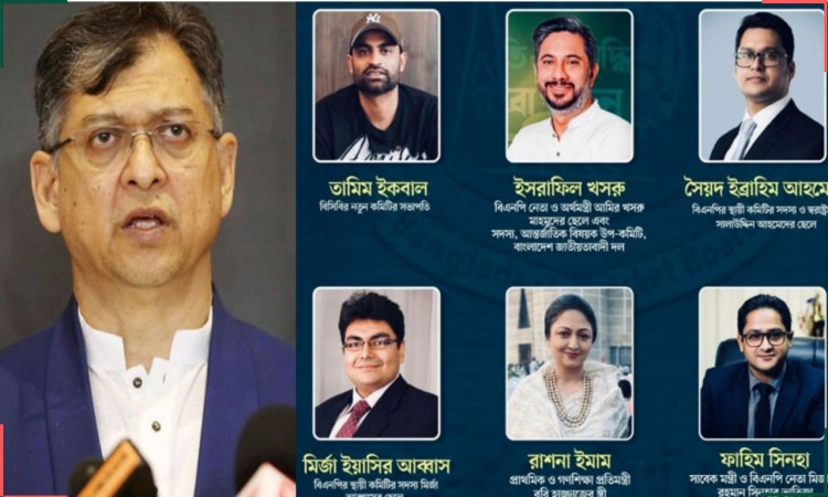 ক্রিকেট বোর্ডে ‘বাপের দোয়া মায়ের দোয়া কমিটি করিনি’
