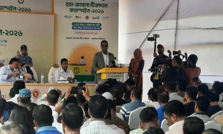 হাম প্রতিরোধে কঠোর অবস্থানে সরকার, শুরু বিশেষ টিকাদান