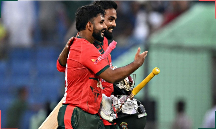 হৃদয়-শামীমের ব্যাটে ঝড়, সিরিজে এগিয়ে গেল বাংলাদেশ