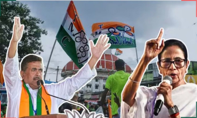পশ্চিমবঙ্গে ফুটলো পদ্মফুল, দিদির বিদায়