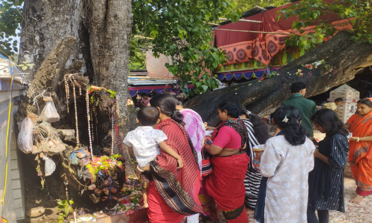 নিশিনাথতলা মন্দিরে বৈশাখী উৎসব, ভক্তদের সমাগমে মুখর চিত্রা তীর