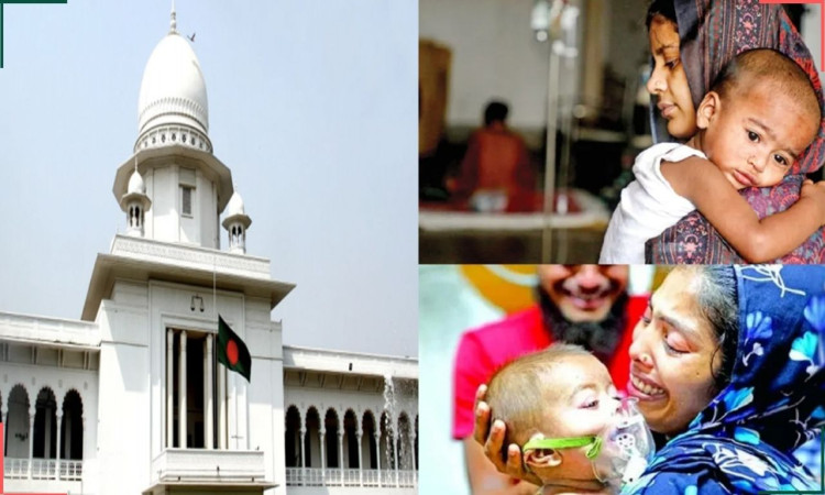 হামে মৃত ৩৫২ শিশুর পরিবারকে ২ কোটি টাকা ক্ষতিপূরণ চেয়ে রিট