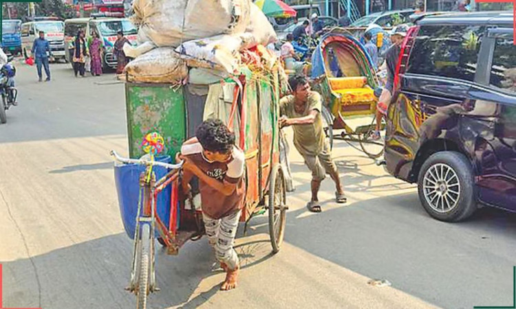 গুলশান-বনানীতে বর্জ্য কর্মীদের নেই কোনো বেতন, ভরসা কেবল ভাঙারি!