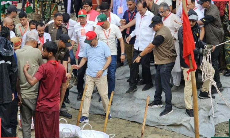 ত্রিশালে বাবার খনন করা খাল ৪৭ বছর পর পুনঃখনন করলেন প্রধানমন্ত্রী