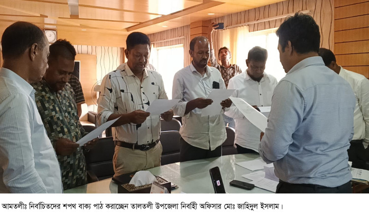 তালতলীতে ইউসিসিএ কমিটি গঠন, সভাপতি মামুন