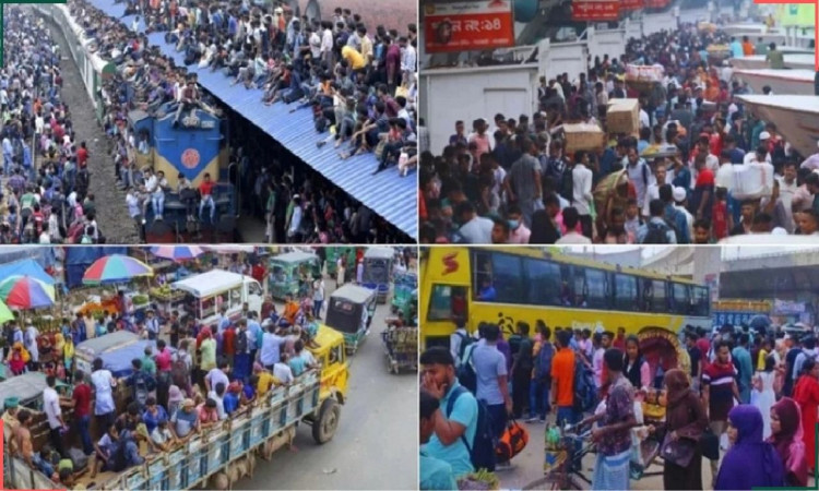 আনন্দের যাত্রায় বিষাদের ছায়া: ঈদযাত্রায় হামের মহা-সংক্রমণের শঙ্কা