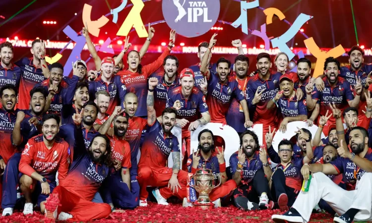 টানা দ্বিতীয়বার আইপিএল চ্যাম্পিয়ন আরসিবি