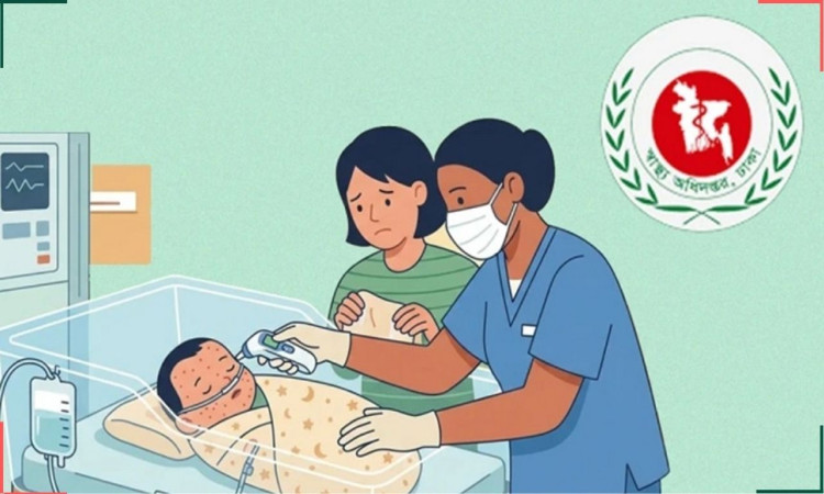 হামের থাবায় ঝরল আরও ৮ প্রাণ, মোট মৃত্যু ৬২৮