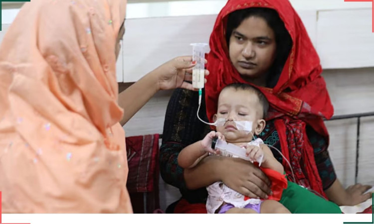 হামের উপসর্গ নিয়ে আরও চার শিশুর মৃত্যু, মোট মৃত্যু দাঁড়িয়েছে ৬৭০ জনে