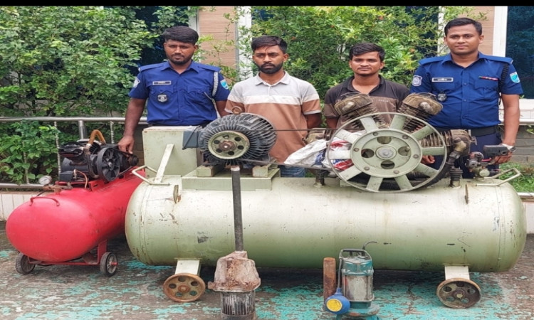 রূপগঞ্জে ডাকাতির মালামাল উদ্ধার, গ্রেফতার দুই সদস্য
