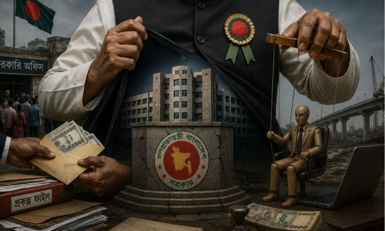 সম্মানের মোড়কে প্রাতিষ্ঠানিক দুর্নীতি: গ্রাসে সরকারি খাতের জবাবদিহিতা