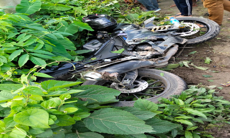 কিশোরগঞ্জে অজ্ঞাত গাড়ির ধাক্কায় মোটরসাইকেল আরোহী নিহত