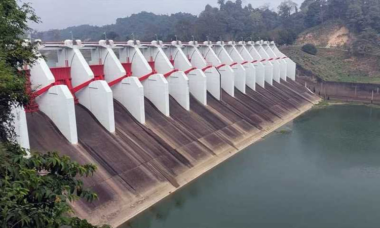 পানির উচ্চতা কমায় স্বস্তি: বন্ধ হলো কাপ্তাই হ্রদের সব গেট