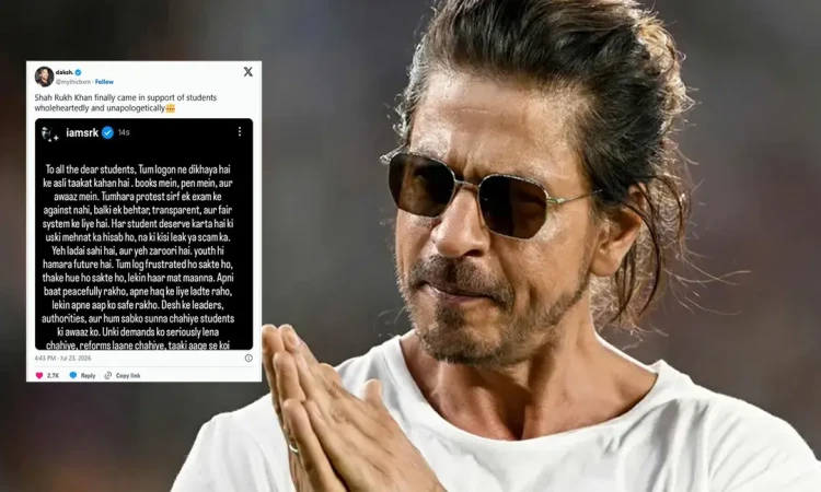আন্দোলন নিয়ে শাহরুখ খানের ছড়ানো বার্তাটি ভুয়া, সত্যিটা কী?