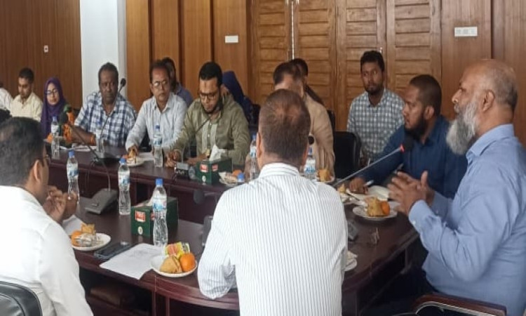 সাতক্ষীরার ভোমরা স্থলবন্দরের কাস্টমস হাউসে মতবিনিময় সভা