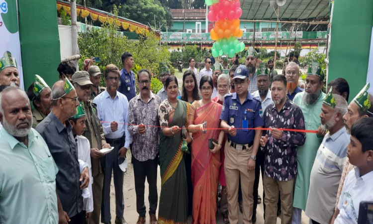 সাতক্ষীরায় শুরু হলো ১০ দিনব্যাপী বৃক্ষমেলা