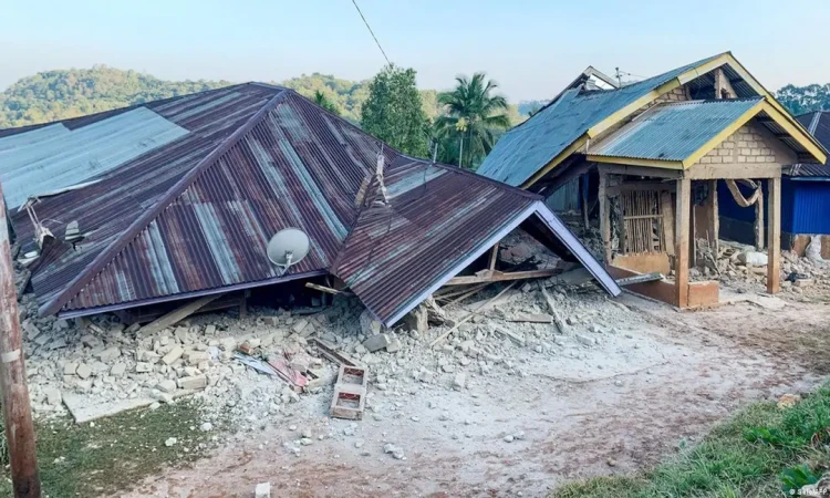 ইন্দোনেশিয়ায় শক্তিশালী ভূমিকম্প: ধসে পড়েছে ভবন, নিহত ২