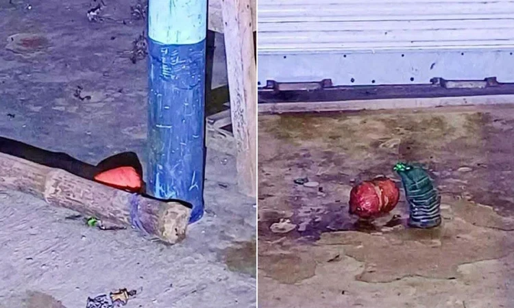 সাতক্ষীরায় বিএনপি কার্যালয়ে ককটেল হামলা, অবিস্ফোরিত ২টি উদ্ধার