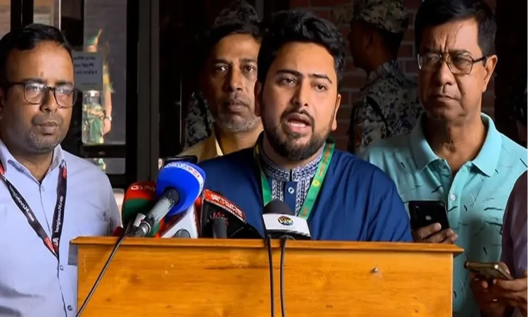 গণভোটের রায় বাস্তবায়ন করে রাষ্ট্রপতি ভোট চেয়েছিলাম: নাহিদ