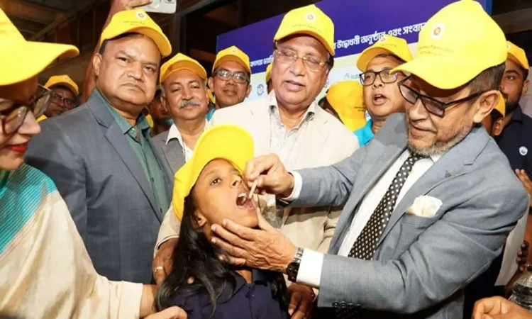 আজ থেকে শুরু হলো বিনামূল্যে ওরাল কলেরা টিকাদান কর্মসূচি