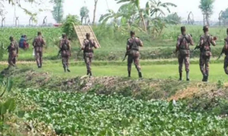 জিতেনকে হত্যা করে ভারতে পালানোর সময় বিএসএফের হাতে দুই ভাই আটক