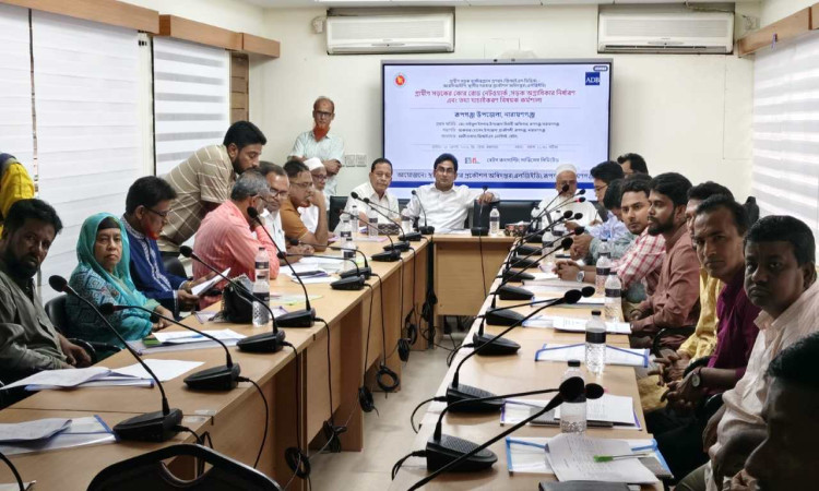 রূপগঞ্জে গ্রামীণ সড়কের অগ্রাধিকার নির্ধারণে কর্মশালা