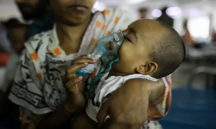 বিশ্বের ভয়াবহ হামের প্রাদুর্ভাব এখন বাংলাদেশে