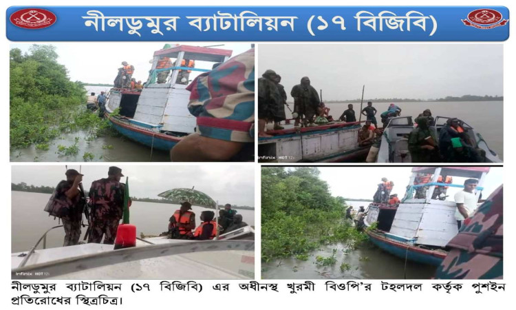 সাতক্ষীরা সীমান্তে বিএসএফের পুশ-ইনের অপচেষ্টা, বিজিবির শক্তিতে ব্যর্থ