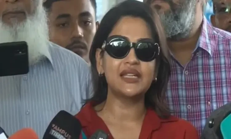দেশে ফিরে ইতালিতে হামলার বিরুদ্ধে মুখ খুললেন অভিনেত্রী বাঁধন