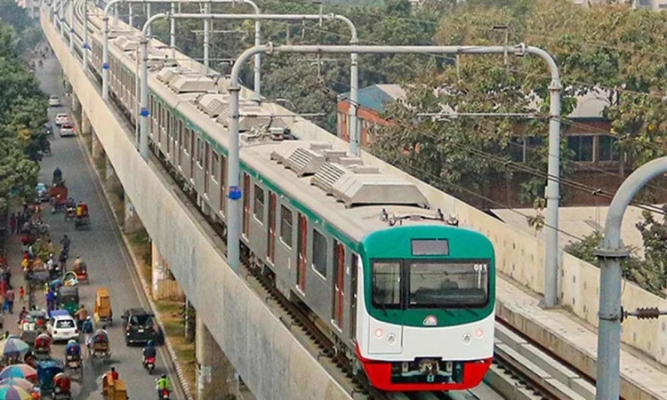 মেট্রোরেলের তারে কাপড়, ৪০ মিনিট বন্ধ মতিঝিল-উত্তরা রুট