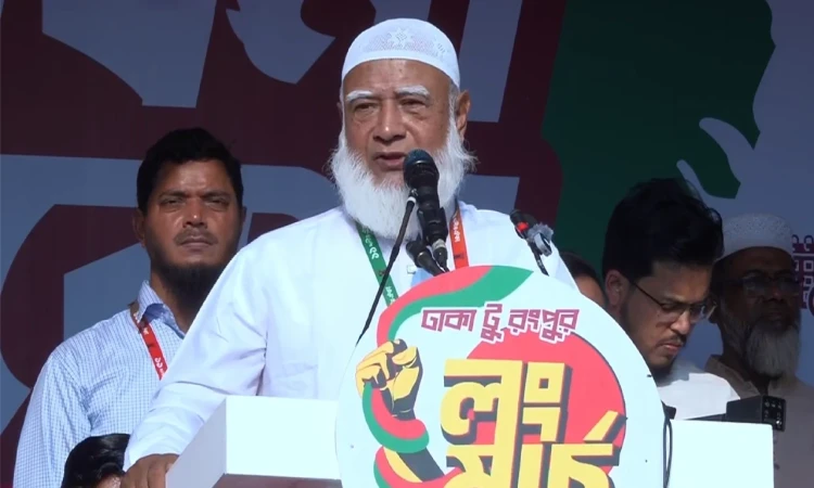 লংমার্চ দেখে অনেকের মাথা গরম: জামায়াত আমীর