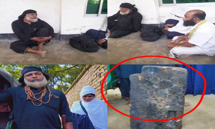 তাড়াশে ঐতিহাসিক ভাঙা মসজিদের পাথর চুরির চেষ্টা