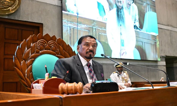 জরুরি সংবাদ সম্মেলন ডেকেছেন স্পিকার হাফিজ উদ্দিন আহমদ